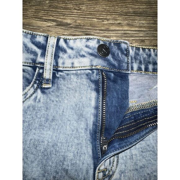 Treasure Bond High Waist Boyfriend Cutoff Denim Shorts Vintage Size 14. NWT. 7 - Picture 3 of 8